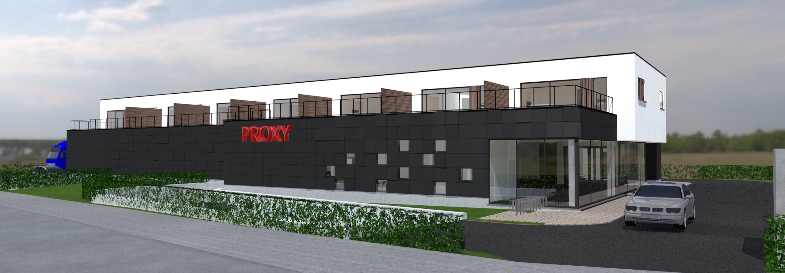 Render voorkant Delhaize