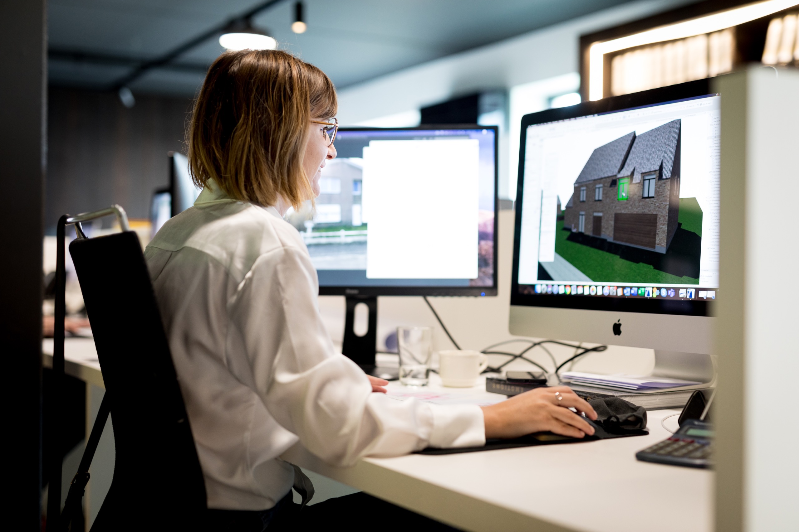 Met ons programma archicad brengen we jouw wensen en dromen tot leven Flore is een ontwerp aan het maken voor een modern-hedendaagse woning
