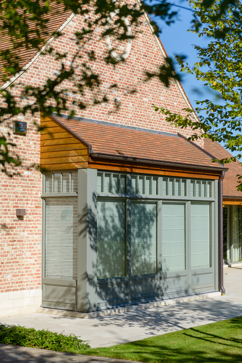 Detailfoto uitbouw